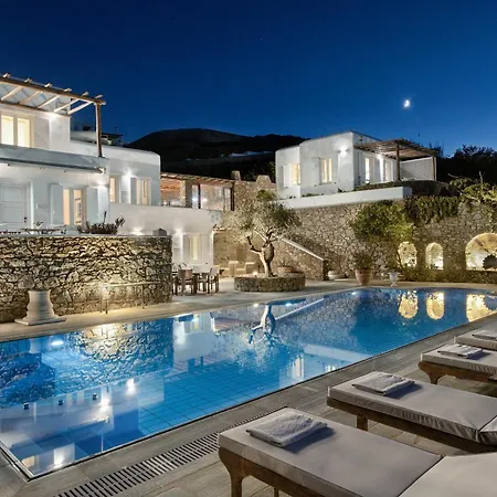 Willa Galaxy Mykonos Private Pool & Sea View In