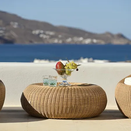 Galaxy Mykonos Private Pool & Sea View In