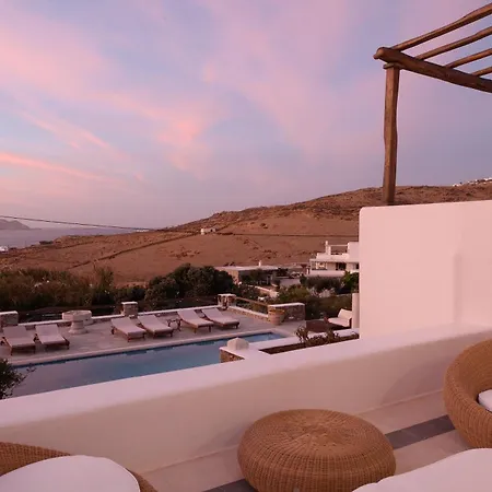 Galaxy Mykonos Private Pool & Sea View In Villa *