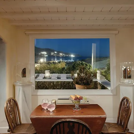 Galaxy Mykonos Private Pool & Sea View In Willa